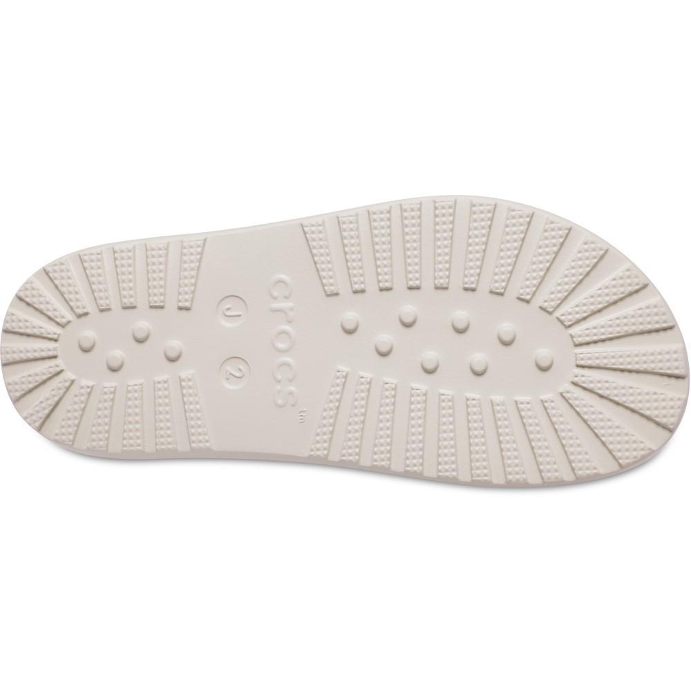 Sandália crocs classic fisherman k sandstone - 6