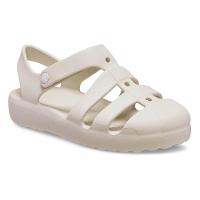 Sandália crocs classic fisherman k sandstone - 2