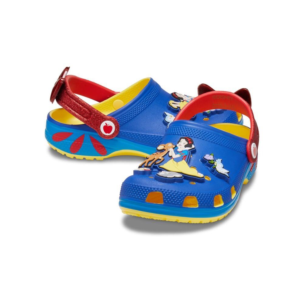 Sandália Crocs Classic Snow White Clog K Sunshine - 4