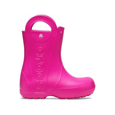 Bota Crocs Handle It Rain Boot K Pink Crush