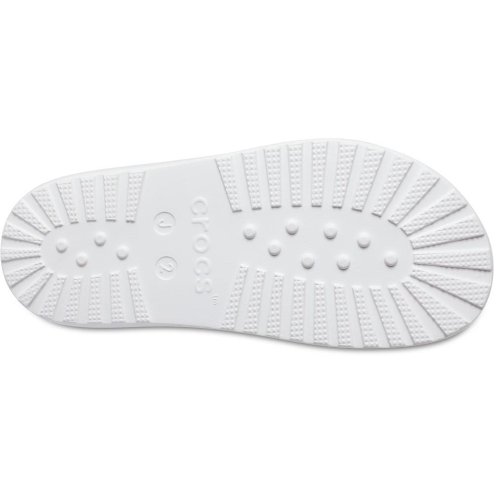 Sandália Crocs Classic Fisherman K White - 6