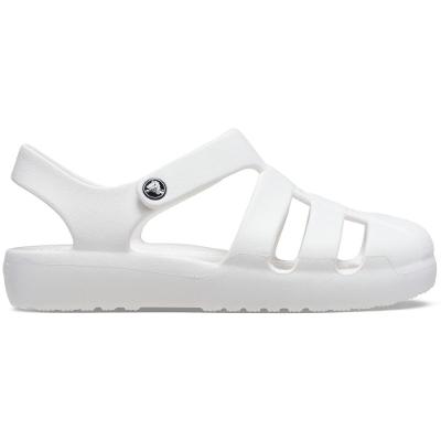 Sandália Crocs Classic Fisherman K White