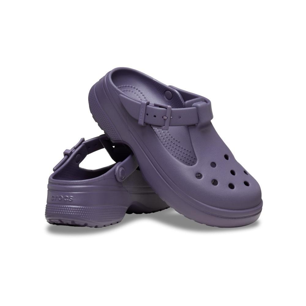 Sandália Crocs Classic Y Jane Clog Nightshade - 4