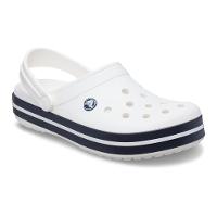 Sandália Crocs Crocband Clog K White/Navy - 2