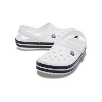 Sandália Crocs Crocband Clog K White/Navy