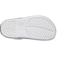 Sandália Crocs Crocband Clog K White/Navy - 6