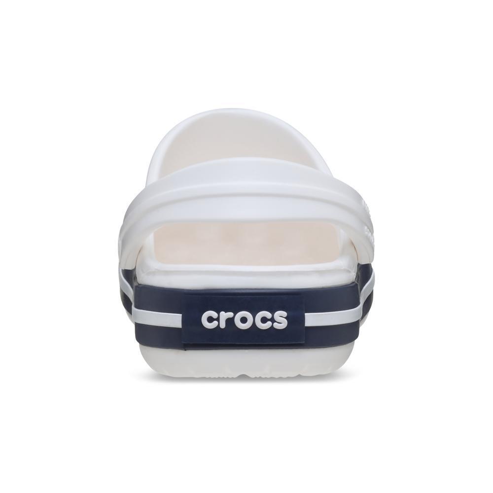 Sandália Crocs Crocband Clog T White/Navy - 7
