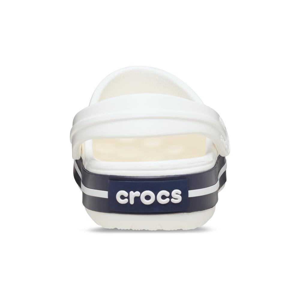 Sandália Crocs Crocband White/White/Navy - 7