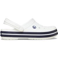 Sandália Crocs Crocband White/White/Navy - 1
