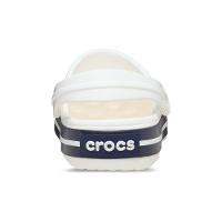 Sandália Crocs Crocband White/White/Navy - 7