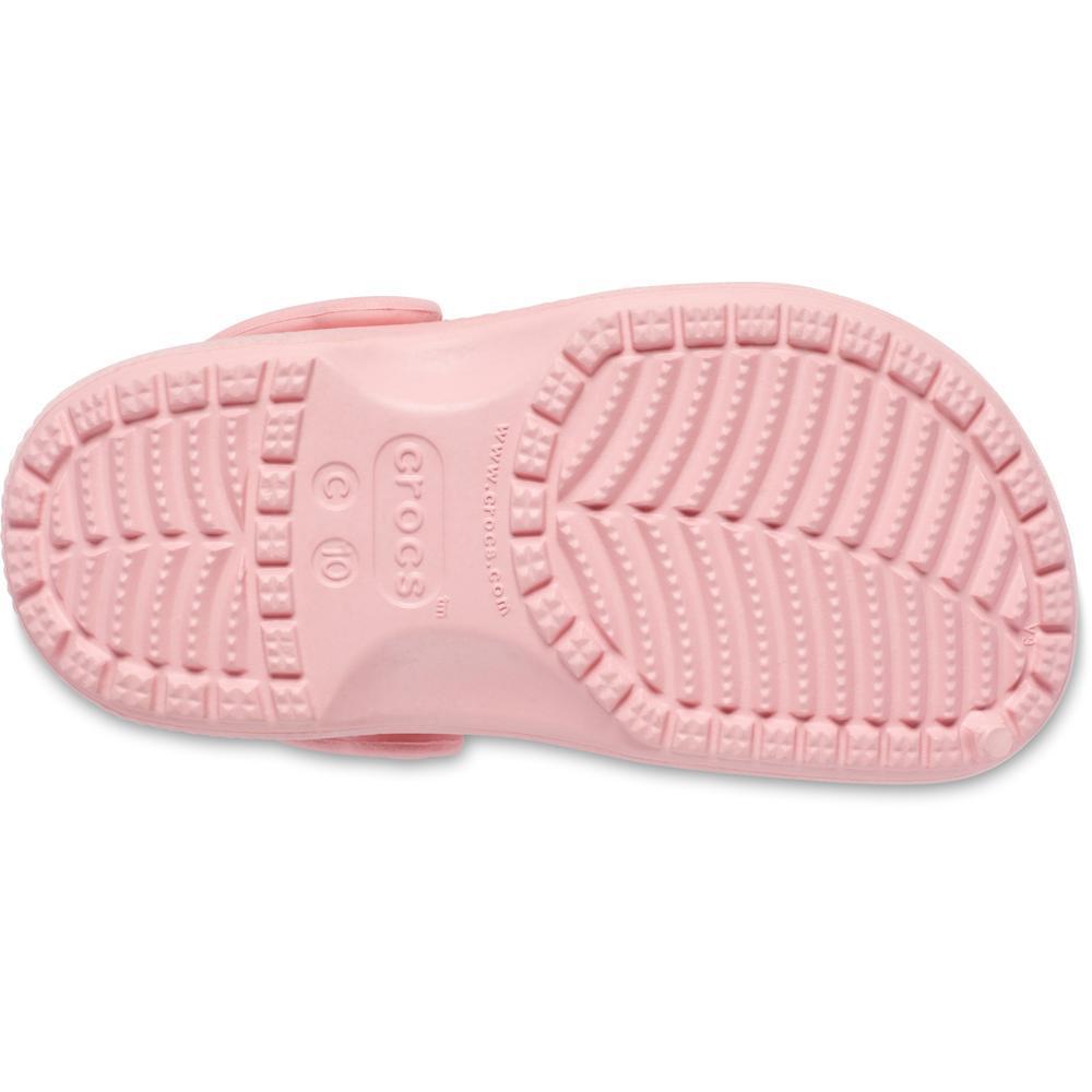 Sandália Crocs Classic Velvet Bow Clog T Powder Pink - 6