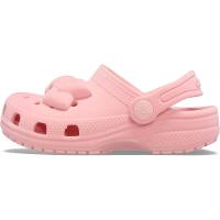 Sandália Crocs Classic Velvet Bow Clog T Powder Pink - 3