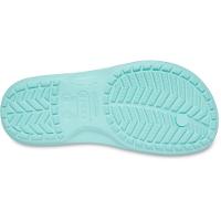 Chinelo Crocs Crocband Flip Aquamarine - 6