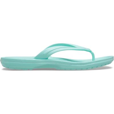 Chinelo Crocs Crocband Flip Aquamarine