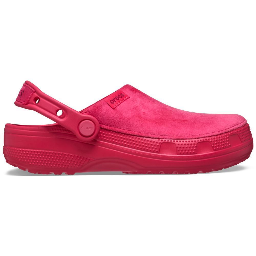 Sandália Crocs Classic Crafted Velvet Clog Digital Raspberry - 1