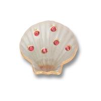 Jibbitz™ Concha com Gemas Rosas Único - 1