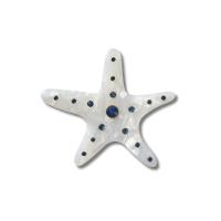 Jibbitz™ Estrela do Mar Prata Único - 1