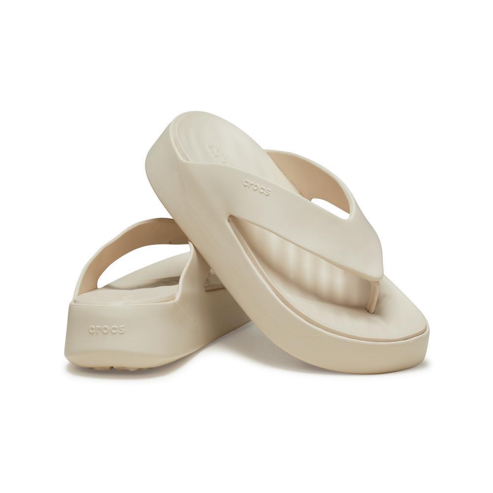 Sandália Crocs Getaway Plataform Flip Stucco - 4