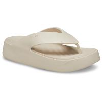Sandália Crocs Getaway Plataform Flip Stucco - 2