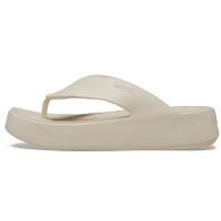 Sandália Crocs Getaway Plataform Flip Stucco - 3