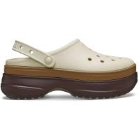 Sandália Crocs Classic Stacked Clog Mocha - 1