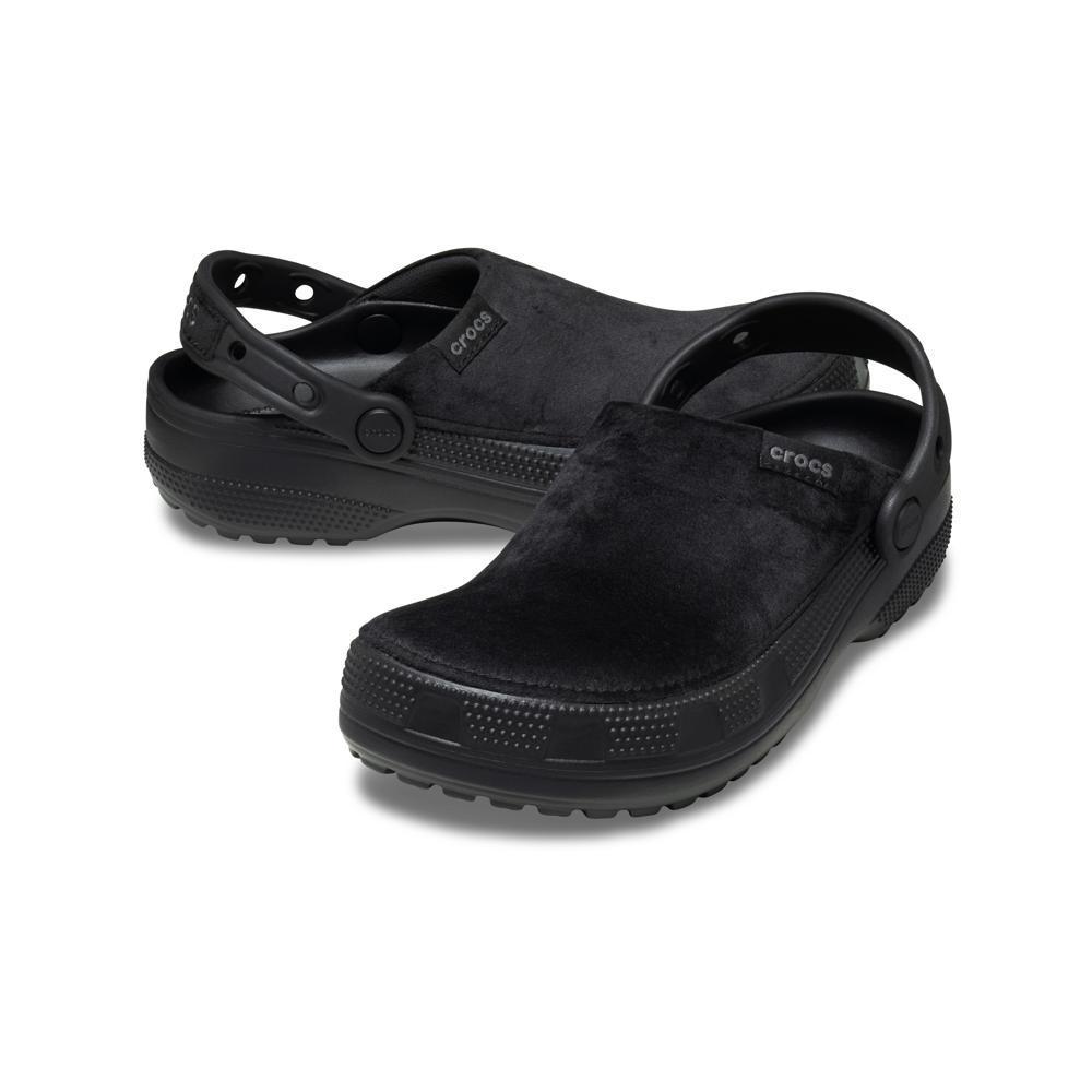 Sandália Crocs Classic Crafted Velvet Clog Black - 4