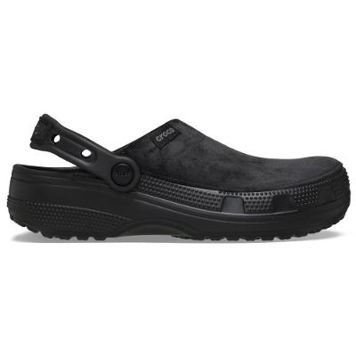 Sandália Crocs Classic Crafted Velvet Clog Black