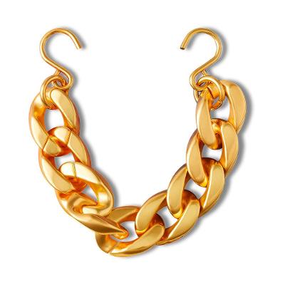 Jibbitz™ Corrente Cubana Dourada Único