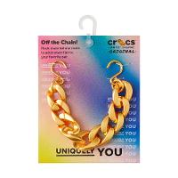 Jibbitz™ Corrente Cubana Dourada Único - 3