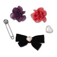 Jibbitz™ Flores e Pérolas Pack com 5 Peças Único - 1