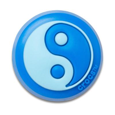 Jibbitz™ Yin Yang Azul Claro e Escuro Único