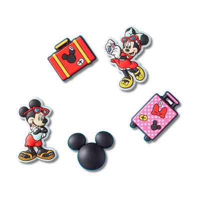 Jibbitz™ Disney Mickey de Férias Pack com 5 Peças Único