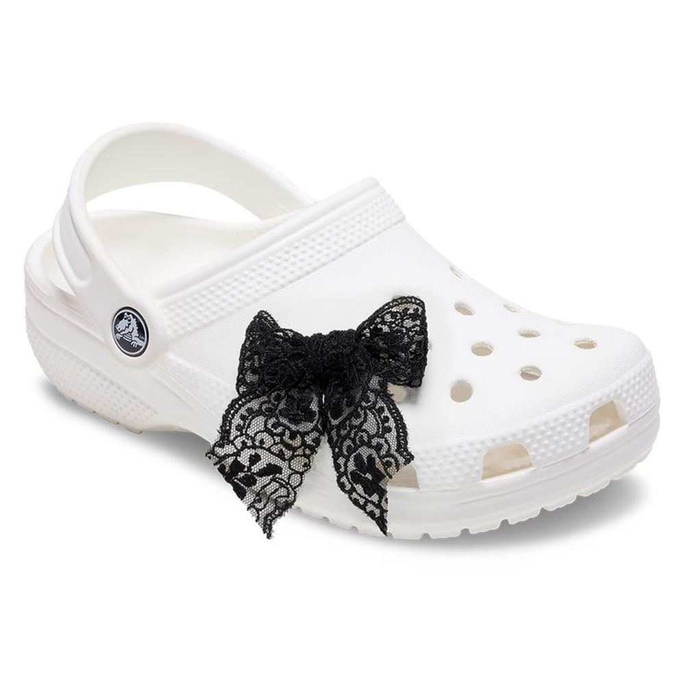 Jibbitz™ Laço de Renda Preto Único - 2