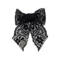 Jibbitz™ Laço de Renda Preto Único - 1