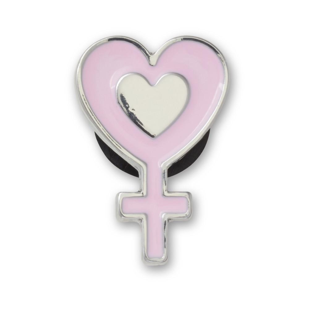 Jibbitz™ Símbolo Feminino Prata Único - 1