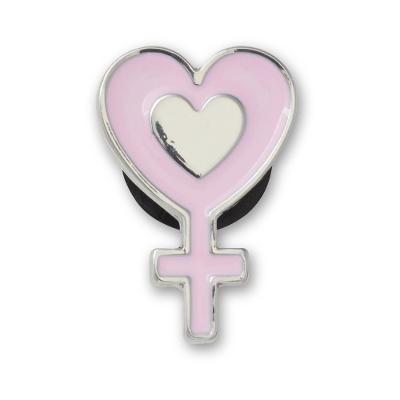 Jibbitz™ Símbolo Feminino Prata Único