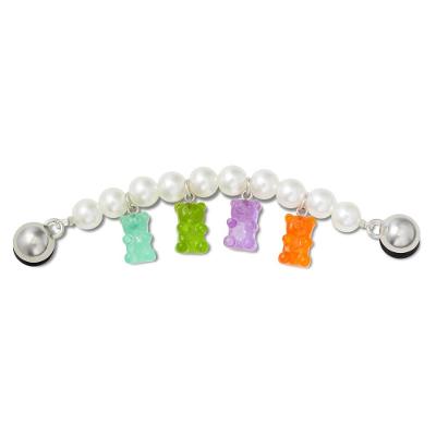 Jibbitz™ Corrente Pérolas Bala de Ursinho Único