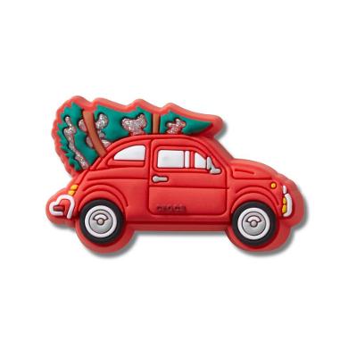 Jibbitz™ Carro Vermelho Com Árvore de Natal Único