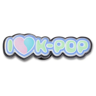 Jibbitz™ I Love K-Pop Único