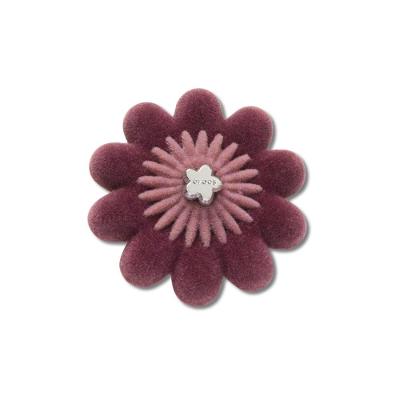 Jibbitz™ Flor de Veludo Escuro Única