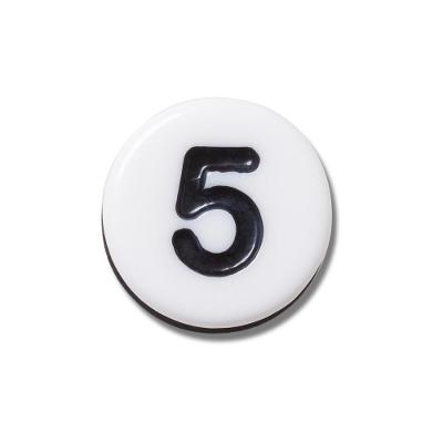 Jibbitz™ Número 5 Pequeno Único