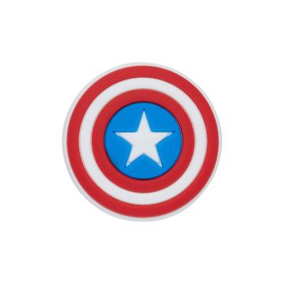 Jibbitz Charm Escudo Capitão America  UNICO