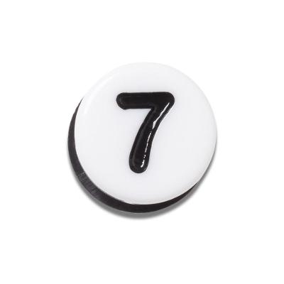 Jibbitz™ Número 7 Pequeno Único