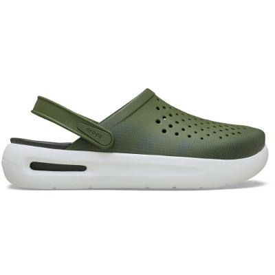 Sandália Crocs Inmotion Micro Geo Clog Army Green