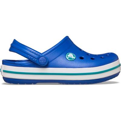Sandália Crocs Crocband Clog K Blue Bolt/Turbo Teal