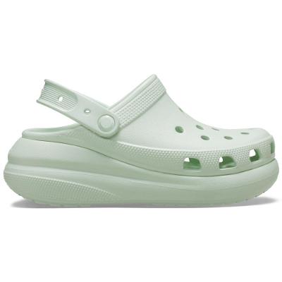 Sandália Crocs Classic Crush Platform Clog Mint Tint