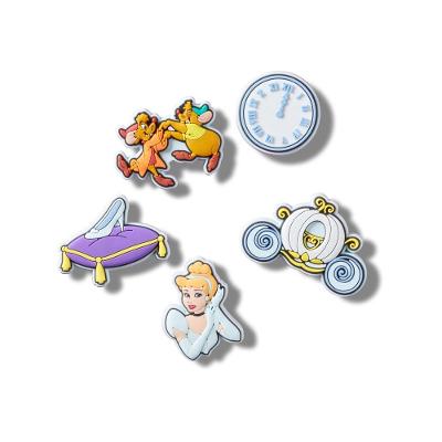 Jibbitz™ Cinderela Pack Com 5 Peças Único