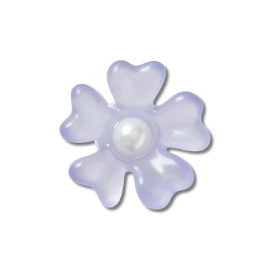 Jibbitz™ Flor com Pérola Lavanda
 UNICO