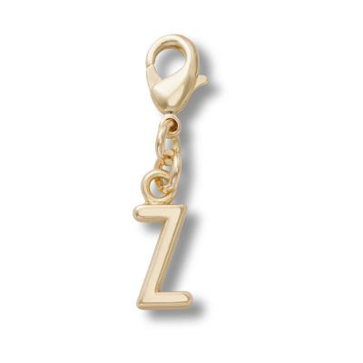 Jibbitz™ Pingente Letra Z Dourada Único