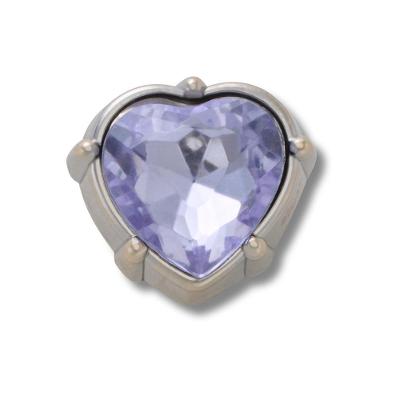 Jibbitz™ Coração de Gema SMT Único